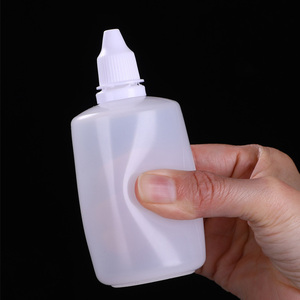 Trong Kho Y Tế Nhựa Eye Dropper Chai Ldpe Liquide Keo Bóp 30Ml 15Ml Năng lực Với Vít Cap Niêm Phong - Product Image 1