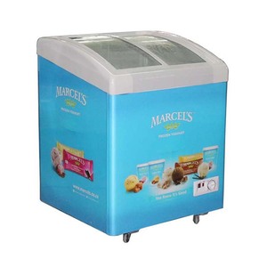 Refrigerador Comercial de Dos Puertas con Cesta Superior Abierta, Vitrina Refrigerada para Helados, Congelador Rápido de 40°C - Product Image 5