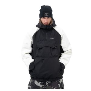 Chaqueta de Snowboard para Hombre, Estilo Montaña, con Bolsillos Cargo, Impermeable, Resistente al Viento, para Invierno - Product Image 3