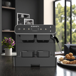 Macchina da caffè Semi Auto per casa e Hotel SEAVER con acqua calda e vapore - Product Image 1