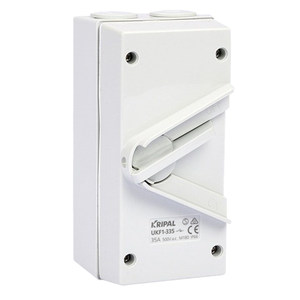 Interruptor de Aislamiento Industrial Impermeable UKF1-135/235/335/435 1P/2P/3P 20A 35A 63A, Interruptor de Carga IP65, Desconectores para Energía - Product Image 2