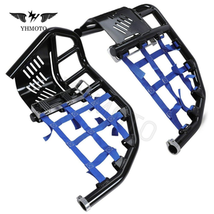 ATV Quad Parts All Terrain Vehicles Nerf Bars Nerfbar Heel Foot Guard Pegs Side Steps pour Honda <span class=keywords><strong>TRX</strong></span> <span class=keywords><strong>450</strong></span> 450R - Product Image 3