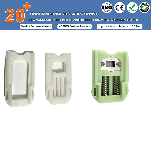 BOSX Custom CNC Machined Plastic Door Handle Part, Injection Molded Door Lock Internal Accessory