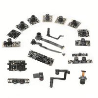 Objectif Macro à Petite Ouverture WFH/OLT HD 300 000 Pixels GC0308 Module de Caméra pour Scannage de Code QR Module de Paiement