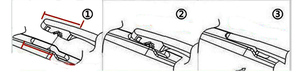 Alto 12 \ "Kction all'ingrosso prezzo di fabbrica tergicristallo 310mm 2009 corrente braccio posteriore lama adatta per <span class=keywords><strong>Hyundai</strong></span> I30 MK5 Dacia gomma vetro - Product Image 3