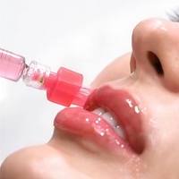 Sérum à l'acide hyaluronique 20 mg/ml et vitamine B12 pour un volume naturel des lèvres, soin repulpant, éclaircissement des lèvres foncées, traitement brillant, sérum HA