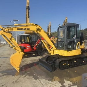Mini-excavatrice Komatsu PC55 d'origine japonaise, d'occasion, 5,15 tonnes, moteur Cummins, faible nombre d'heures, garantie 1 an, à vendre - Product Image 6