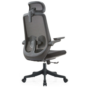 Silla de escritorio giratoria ergonómica de malla gris, reposacabezas, soporte Lumbar ajustable, asiento deslizante, silla del fabricante, silla Ejecutiva para el hogar - Product Image 5