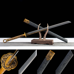 LRT003-Colección de espadas samurái, espada portátil de alta dureza para defensa personal, adorno, herramienta para acampar y remover obstáculos. - Product Image 1