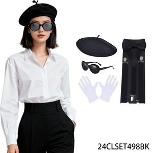 PESENAR 1950s Ensemble d'accessoires et d'accessoires pour artistes mime 5 pièces - Product Image 1