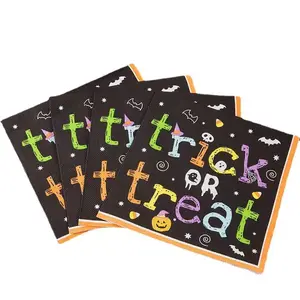 Printed Napkins Halloween Custom Paper Napkins Manufacturers Direct Supply