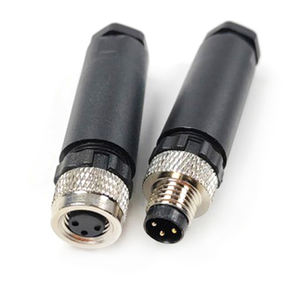 工場M5 M8 <span class=keywords><strong>M16</strong></span> M12コネクタ 4ピン 3ピン 5ピン 8ピン 12ピン 17ピン DIN丸型接点 銅および真鍮素材 電線接続用 - Product Image 4