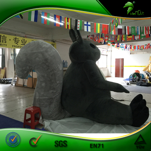 ตุ๊กตาสัตว์ขนาดใหญ่ของเล่นขนยาวพอง<span class=keywords><strong>กระรอก</strong></span>รุ่น Hongyi พองอากาศตัวอักษร - Product Image 4