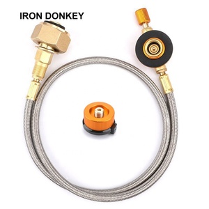 IRONDONKEY, accesorios para quemador de estufa de campamento, cabeza de estufa al aire libre, válvula de inflado de tanque de Gas, válvula de inflado de tanque de Gas de alta montaña - Product Image 1