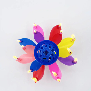 Nuevas Velas Musicales Giratorias con <span class=keywords><strong>Canción</strong></span> <span class=keywords><strong>de</strong></span> <span class=keywords><strong>Feliz</strong></span> <span class=keywords><strong>Cumpleaños</strong></span>, Lámpara <span class=keywords><strong>de</strong></span> Loto Electrónica <span class=keywords><strong>de</strong></span> Doble Capa Colorida para Fiestas <span class=keywords><strong>de</strong></span> <span class=keywords><strong>Cumpleaños</strong></span>, Juego <span class=keywords><strong>de</strong></span> Velas <span class=keywords><strong>de</strong></span> Loto - Product Image 3