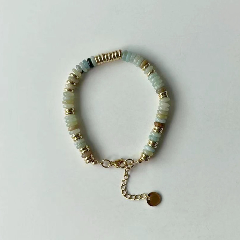 11   Biyu Stone Flying Disc Bracelet