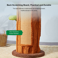 Fabrication de tours d'arbres à chats de haute qualité, peu encombrantes, en sisal durable pour les grands cadres d'escalade multi-chats.