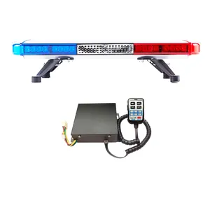 Nouveau haut-parleur de sirène d'alarme d'urgence d'ambulance rouge bleu de 76cm du fabricant barre lumineuse à LED pour voitures - Product Image 1