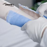 Bande de plâtre en fibre de verre imperméable certifiée CE, pansement en polymère haute performance, fixation orthopédique des fractures, fourniture médicale