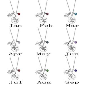 Loftily de la joyería de piedra encantos de acero inoxidable cree que podría así ¿inspirador en Collar de plata de la joyería - Product Image 5