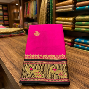 Sari en soie dorée Zari de designer indien pakistanais exclusif, magnifique, élégant, chemisier élégant, tendance ethnique, dernier cri, vêtements de mariage - Product Image 3