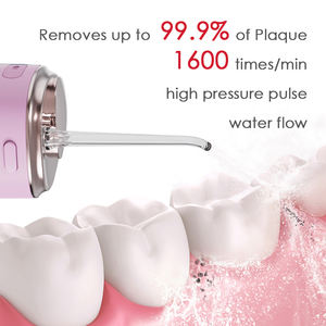 4 puntas recargables inalámbricas para <span class=keywords><strong>irrigador</strong></span> bucal 250ml IPX7 tanque de agua impermeable hilo <span class=keywords><strong>dental</strong></span> inalámbrico agua hilo <span class=keywords><strong>dental</strong></span> - Product Image 3