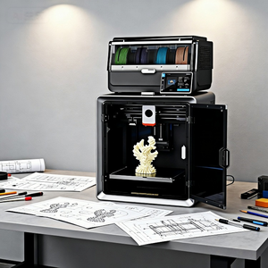 Compact Auto-Leveling Desktop <b>3D</b> <b>Printer</b> with Silent Motherboard and AI Camera for Monitoring Prints - Product Image 5