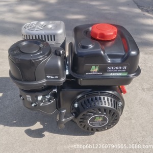 Motor de gasolina Sunhoopower Sh200-H de 4 tiempos, monocilíndrico, 196 cc, 7 HP para uso en generadores - Product Image 4