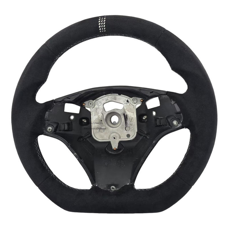 ปกติไม่มีรู + Alcantara + เย็บสีขาว + แถบสีขาว