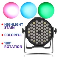 Projecteur LED Par DMX512 54 LED 3W RGBW pour Éclairage Scénique Hôtelier, Mariages, Fêtes et Événements – Vente en Gros Usine