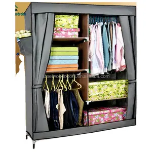 Home storage opvouwbare Draagbare non-woven opvouwbare doek Rack