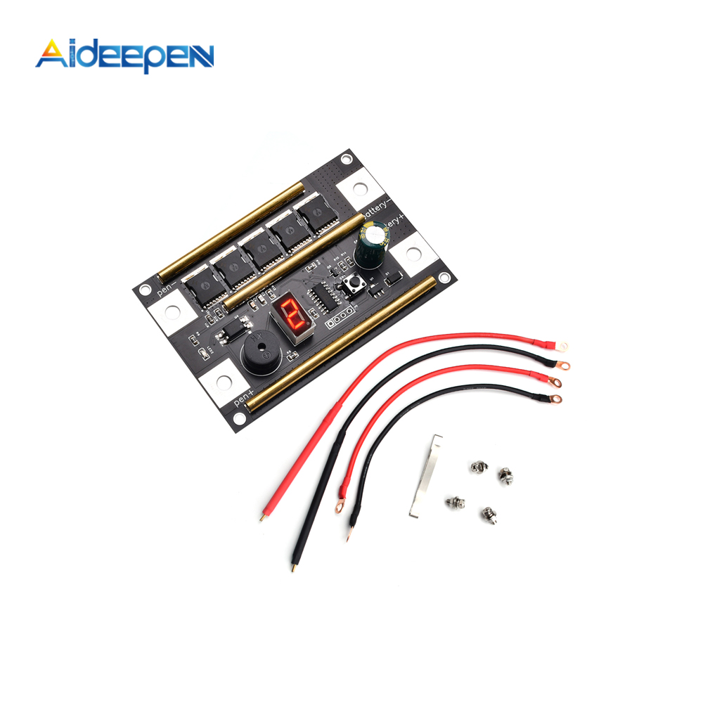 DC 12 В 18650 литиевая батарея 5MOS точечная сварочная материнская плата diy полный набор аксессуаров 9 передач выходная мощность