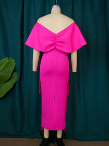 Nuevo vestido Sexy <span class=keywords><strong>de</strong></span> corte bajo con escote en V profundo para <span class=keywords><strong>fiesta</strong></span> <span class=keywords><strong>de</strong></span> cumpleaños, vestido ceñido al cuerpo con borlas, novedad <span class=keywords><strong>de</strong></span> 2000 - Product Image 3