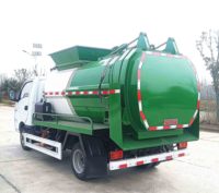 Camion poubelle électrique BYD 4x2 5 m³ à conduite à gauche (RHD) - Compacteur de déchets pour cuisine - Meilleures ventes