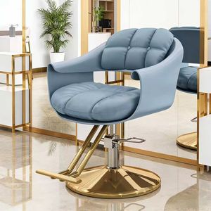 เก้าอี้ตัดผมคนดังทางอินเทอร์เน็ต เก้าอี้ตัดผมสำหรับร้านทำผม ยกได้ หมุนได้ ดีไซน์ทันสมัย - Product Image 5