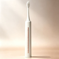 Brosse à dents électrique pliable de voyage, charge rapide USB-C, poignée ergonomique compacte, rechargeable, étanche IPX7, brosse sonique