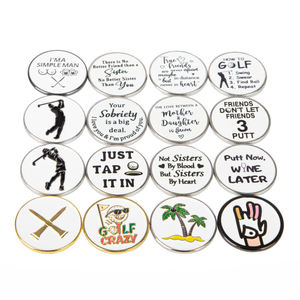 Accessoires de golf, marqueurs de balle de golf magnétiques, marqueurs de balle de golf personnalisés amusants, marqueurs de balle de golf Susliks et clips pour chapeau - Product Image 1