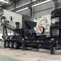 Vente directe usine : Concasseur mobile sur chenilles, recyclage de déchets de construction, installation de concassage mobile pour béton/granite