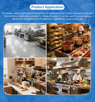 Chariot de boulangerie en acier inoxydable, multi-niveaux, pour plateaux et grilles de refroidissement mobiles, idéal pour pâtisseries et pizzas - Vente en gros usine