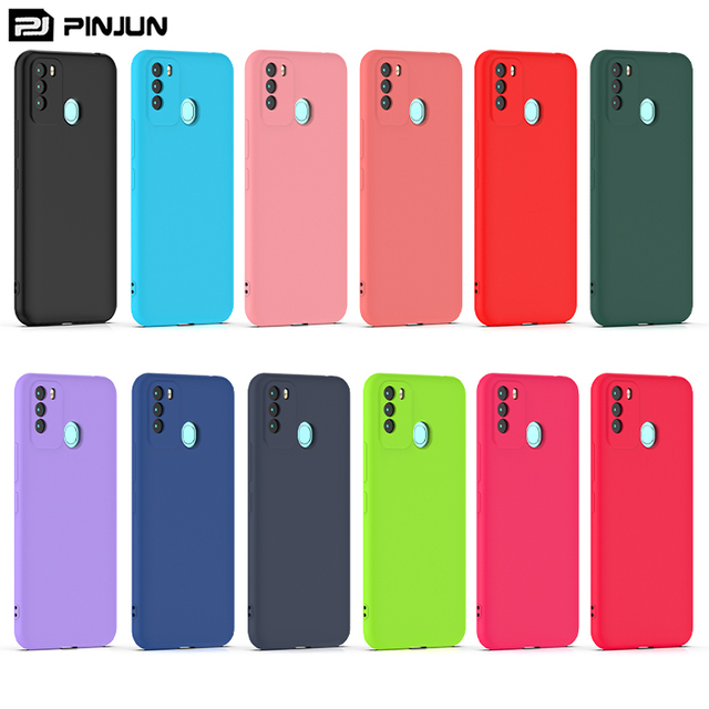 High Quality Tpu Phone Cover Shockproof Soft Case for Itel Vision 1 Pro S16 Solid Color Mobile Phone Accessories