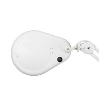 On Off Switch LED Magnifying Lamp Round Glass Lens Magnifier Desk Light with Flip Dust Cover C Clamp Swing Arm for Nail Salon