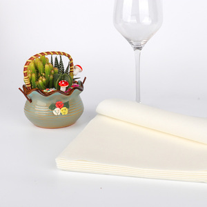 Servilletas de Papel Impresas Personalizadas de 3 Capas, Estilo Bolsa, Servilletas de Cena de Pulpa de Madera Virgen Plegables en 4, para Eventos Promocionales y Bodas - Product Image 3