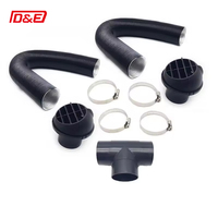 Tubo Flexible de Escape de Acero Inoxidable para Calefactor de Estacionamiento Marca CNDE, 22mm 24mm, para Webasto, Camiones Pesados y Automóviles, Longitud Personalizada 1