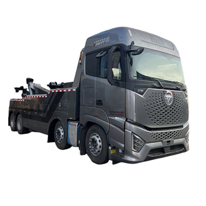 Camión de Remolque de Servicio Pesado Foton Omark 8x4 de 25 Toneladas de Alta Calidad y Mejor Precio, Camión de Plataforma con Grúa <span class=keywords><strong>en</strong></span> Venta - Product Image 2