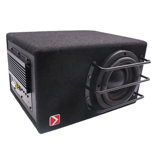 Kuer vente en gros 6.5 pouces voiture Audio Subwoofer haute qualité 12V actif trapézoïdal Subwoofers double magnétique Double grande puissance haut-parleur - Product Image 1