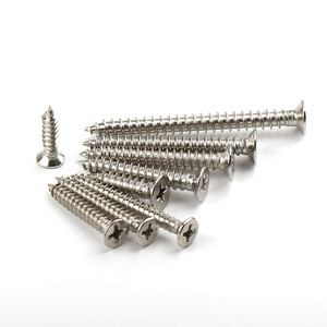 JINNATE Self Tapping Screws Stainless Steel Phillips Head Metric Wood Fasteners For Cabinet And Household Use - Product Image 3