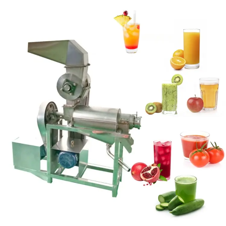 Máquina comercial de fazer suco de carambola e beterraba, triturador de frutas, espremedor de leite de coco pequeno