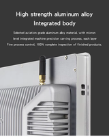 Nouvel ordinateur industriel tout-en-un de 15,6 pouces avec écran tactile capacitif, protection USB IP65, Full HD