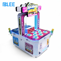 Machine de jeu d'arcade double à monnayeur BLEE, flipper en métal, équipement commercial anglais pour enfants