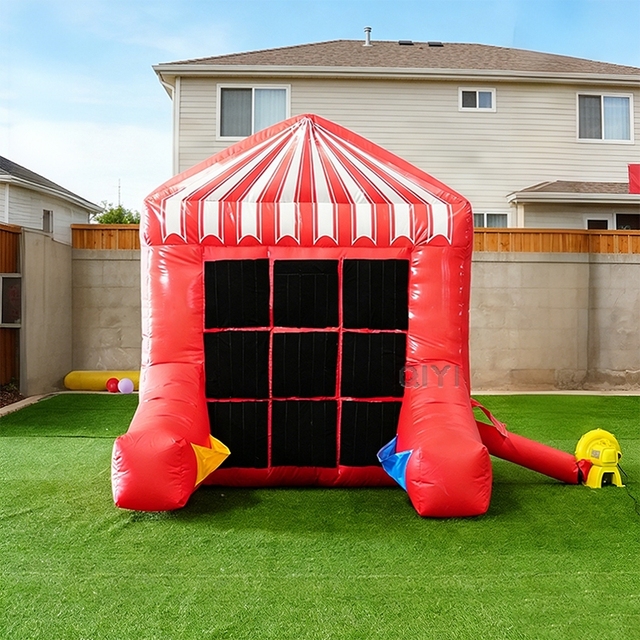 Giant Inflatable Tic Tac Toe Game Set with Durable PVC Material and Bean Bags for Outdoor Lawn Party Entertainment